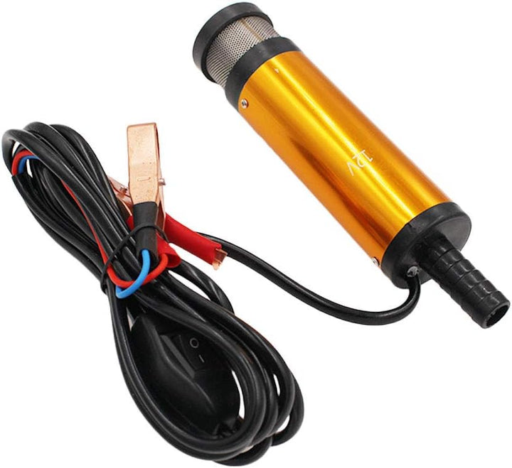 DC 12V Tauchpumpe 38mm Wasser Öl Diesel Kraftstoff Transfer Fluid Edelstahl Für Truck Caravan Marine