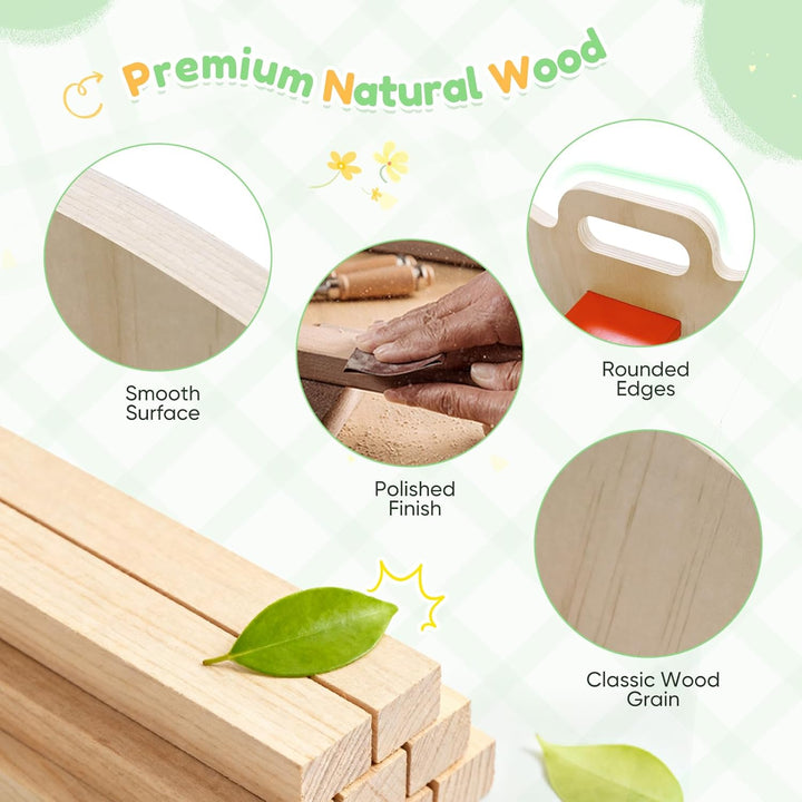 Kletterspielzeug für Kleinkinder, Kletterleitern aus Holz für Kinder, faltbares Klettergerüst für Ki
