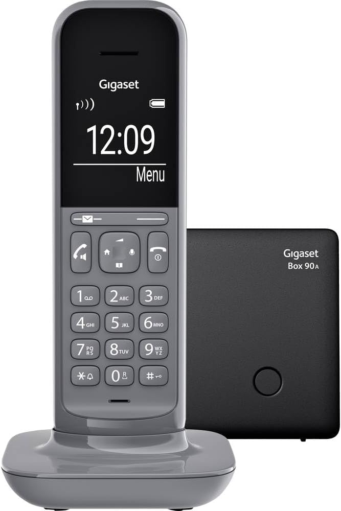 Gigaset CL390A, Schnurloses Telefon mit Anrufbeantworter, 2 Akustik-Profile, extra grosse Anzeige im