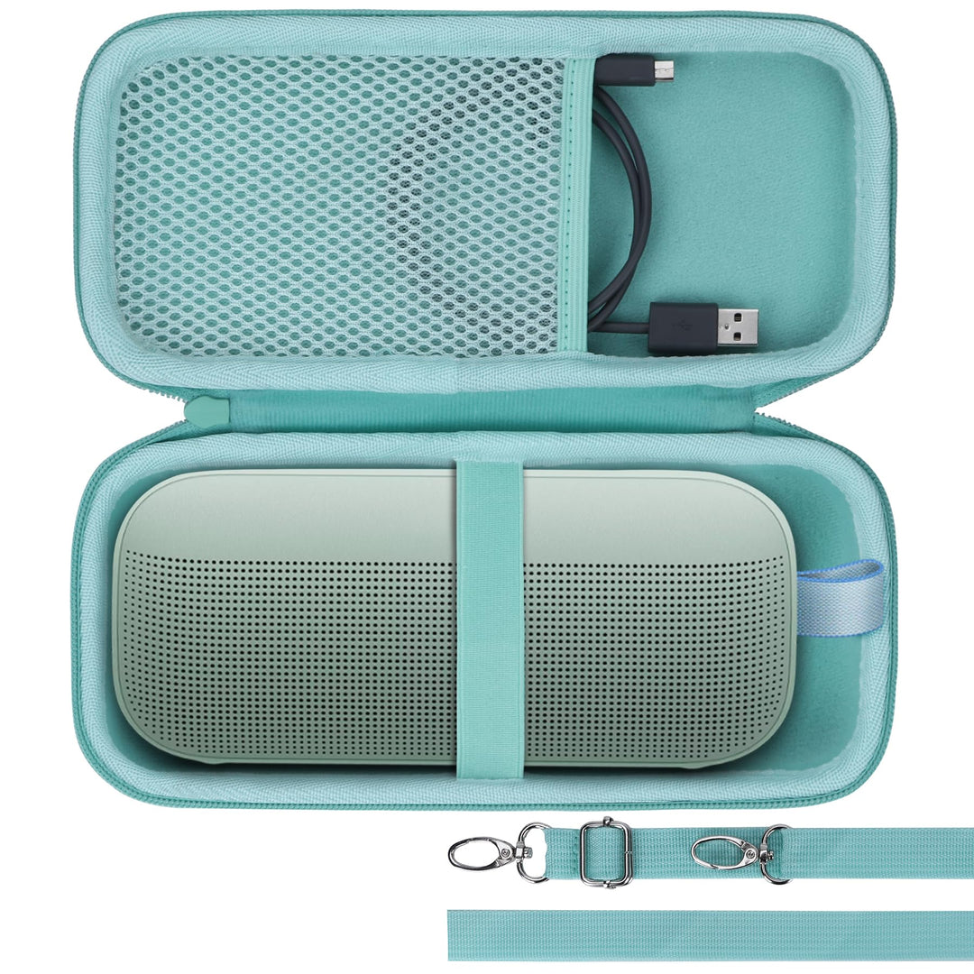 Hart Schutz Hülle Etui für Bose SoundLink Flex (2 Gen) / Flex Tragbarer Bluetooth Lautsprecher Mintg