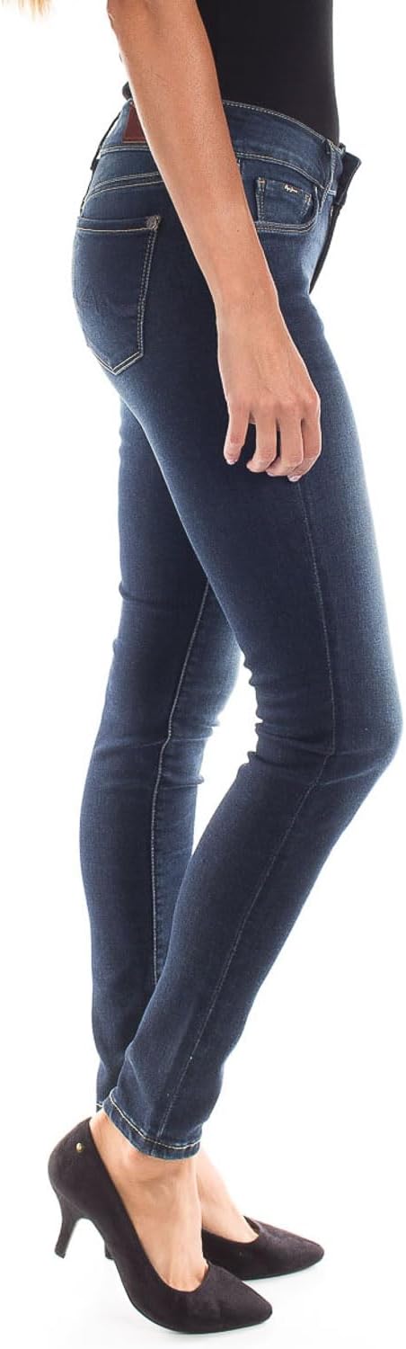 Pepe Jeans Damen Jeans Soho Jeans 26W / 30L Blue (Denim-cs8), 26W / 30L Blue (Denim-cs8)