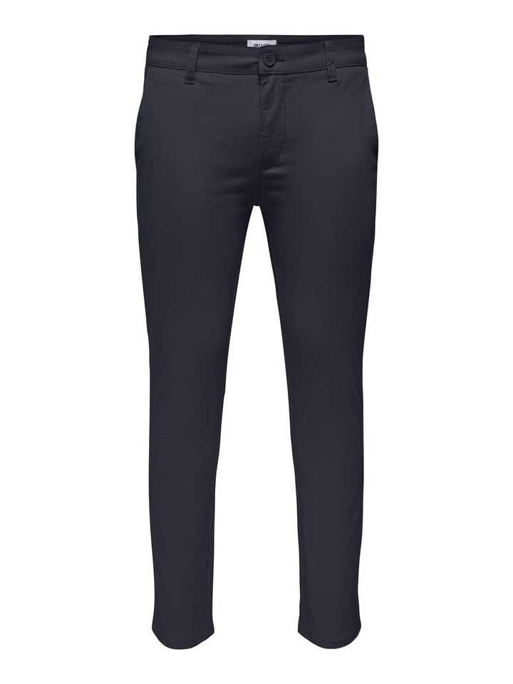 ONLY & SONS Male Chino Hose ONSMARK Slim Fit Chino Hose 28W / 32L Dark Navy, 28W / 32L Dark Navy