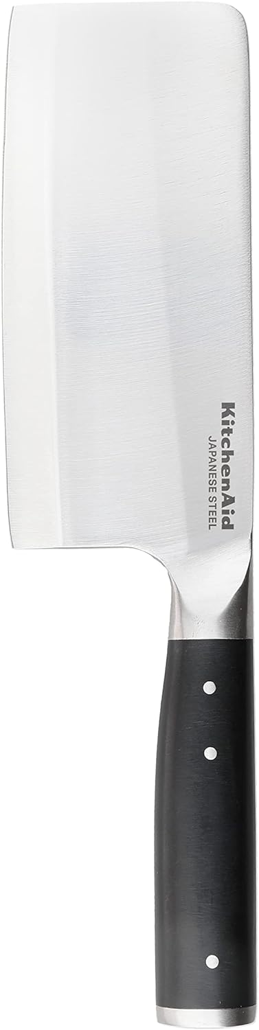 KitchenAid Gourmet Fleisch- und Gemüsemesser, scharfe Klinge aus hochwertigem japanischem Kohlenstof