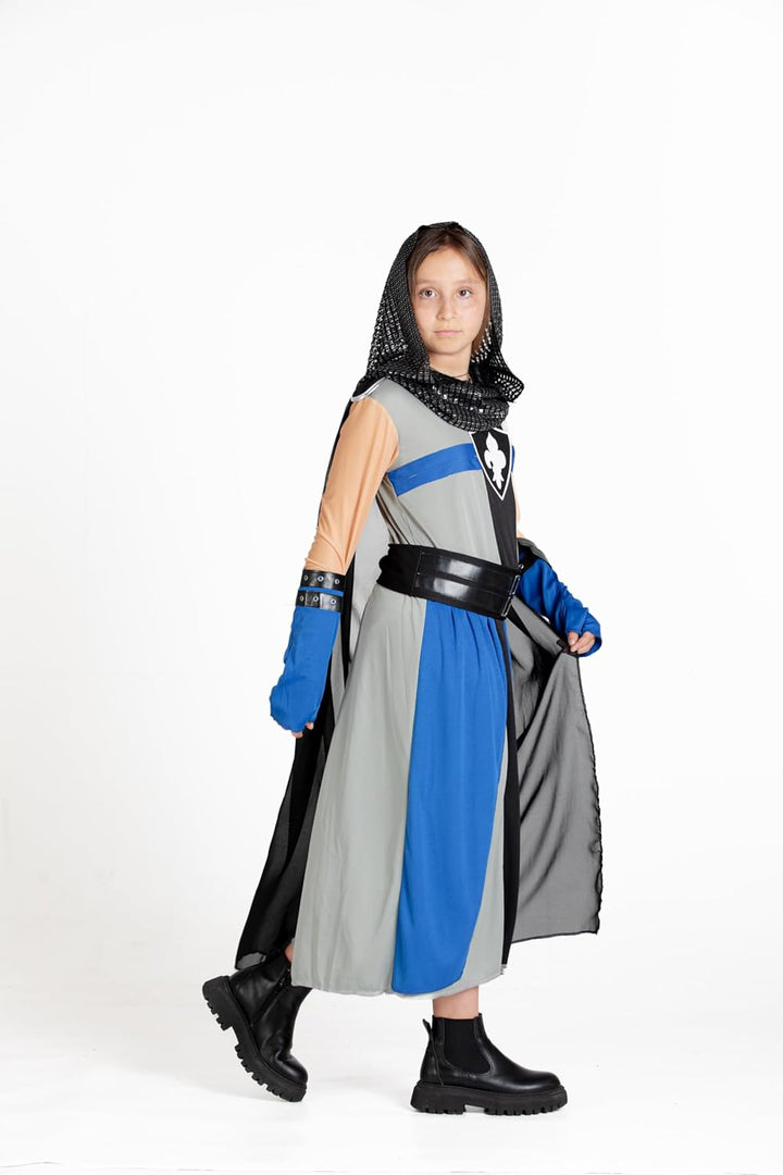 Ciao Mädchen DAMA Guerriera Medievale Costume Bambina (Taglia 6-8 Anni) Kostüme