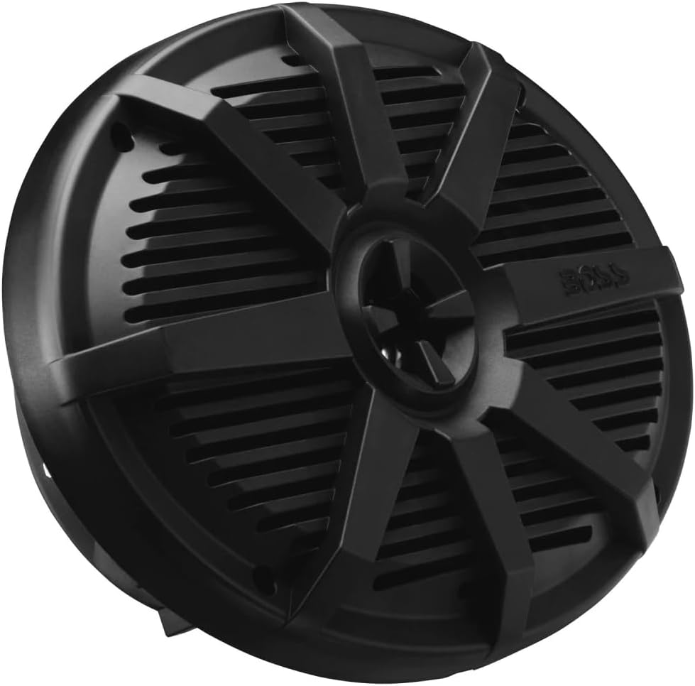 KIT Set FÜR BOSS Audio Systems MR692B 2 ovale 2-Wege-Marinelautsprecher, schwarz 6 x 9 15 x 23 cm 17