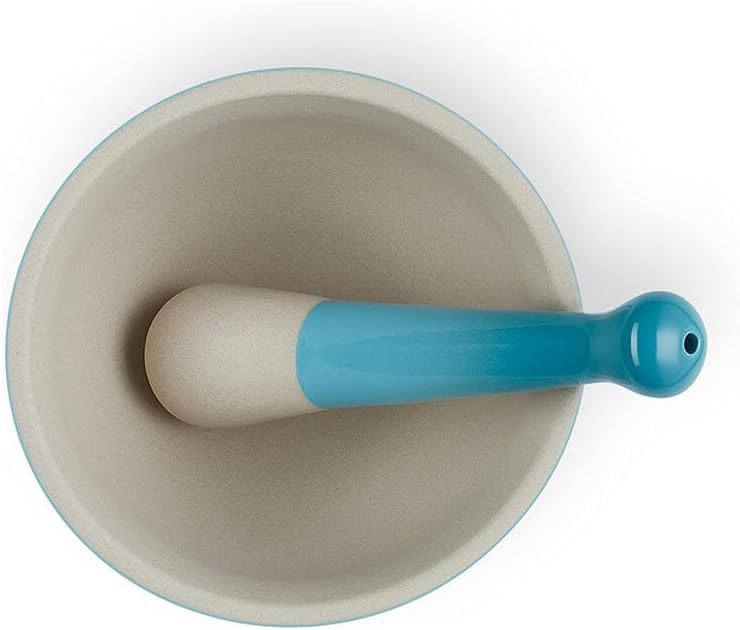 Le Creuset Mörser aus Steinzeug, 360 g, 300 ml, Karibik, 81209301700003, Karibik