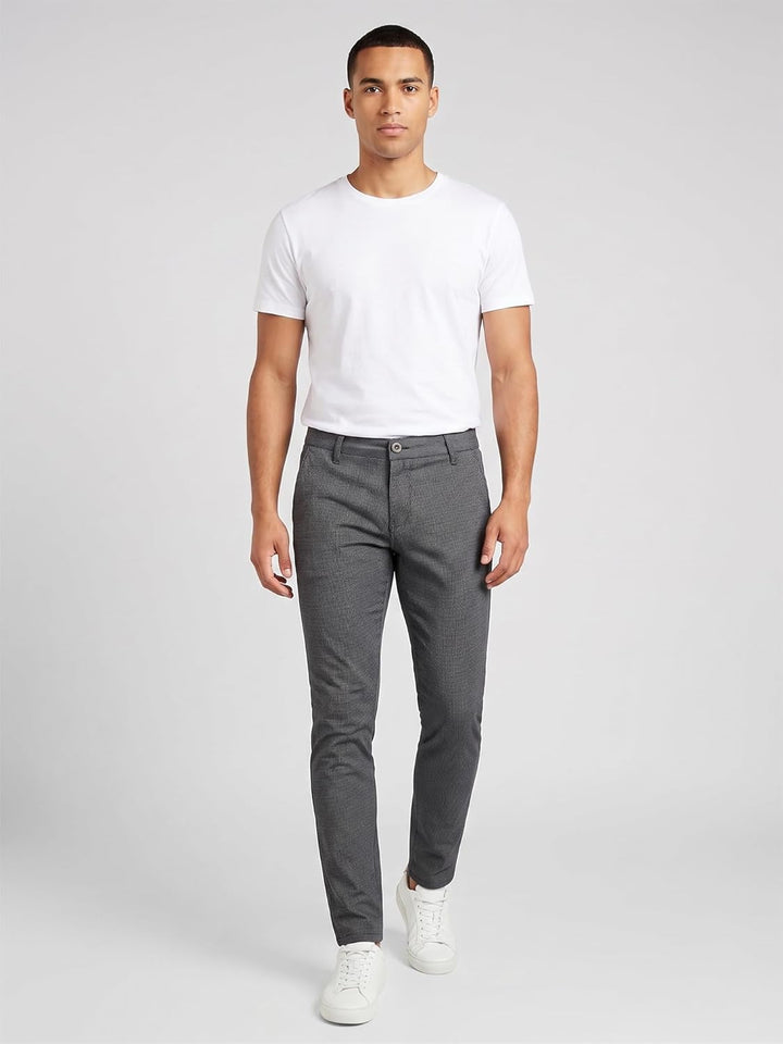 Rock Creek Herren Chino Hose Slim Fit Business Hosen RC-2154 29W / 30L Anthrazit, 29W / 30L Anthrazi