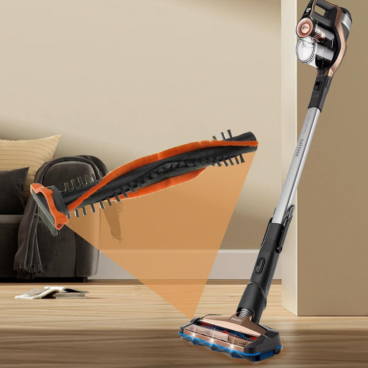 2 Stück Ersatzbürste für Philips CP0667, Zubehör für Philips Speedpro Max 360° FC6 XC7/8, Rollendüse