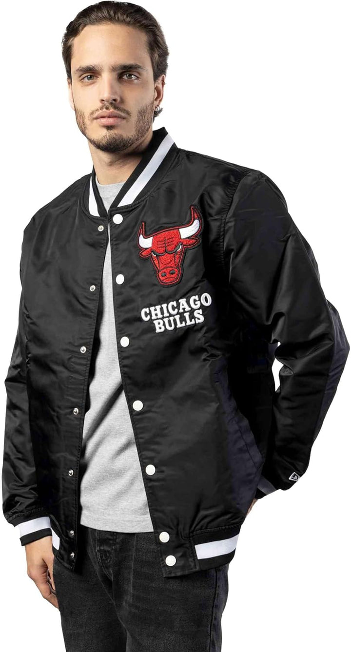 New Era - NBA Chicago Bulls Logoselect Jacke S Chicago Bulls, S Chicago Bulls