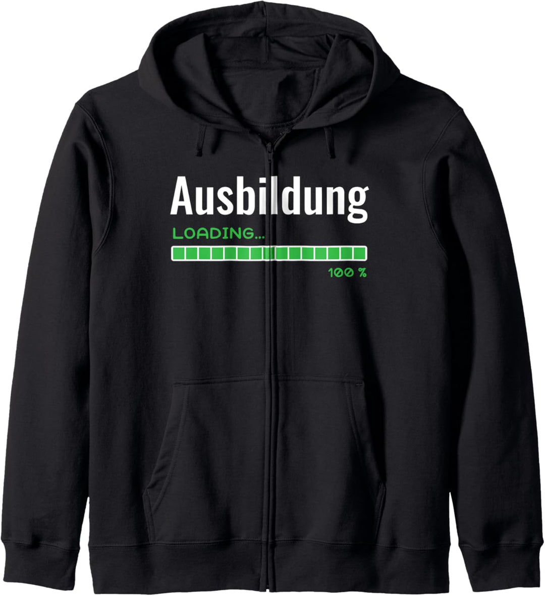 Ausbildung fertig Geselle Azubi Ladebalken Geschenk Kapuzenjacke