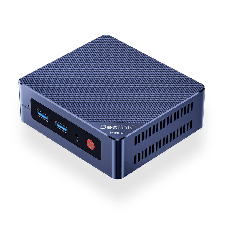 Beelink Mini S12 Mini PC, Intel 12. Prozessor N95 (4C/4T, bis zu 2.9Ghz), 16G DDR4 500G M.2 SSD Mini