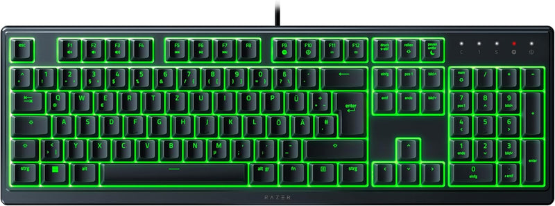 Razer Ornata V3 X - Flache Membran-Tastatur mit Chroma RGB (Lautlose Membran-Switches, Ergonomische