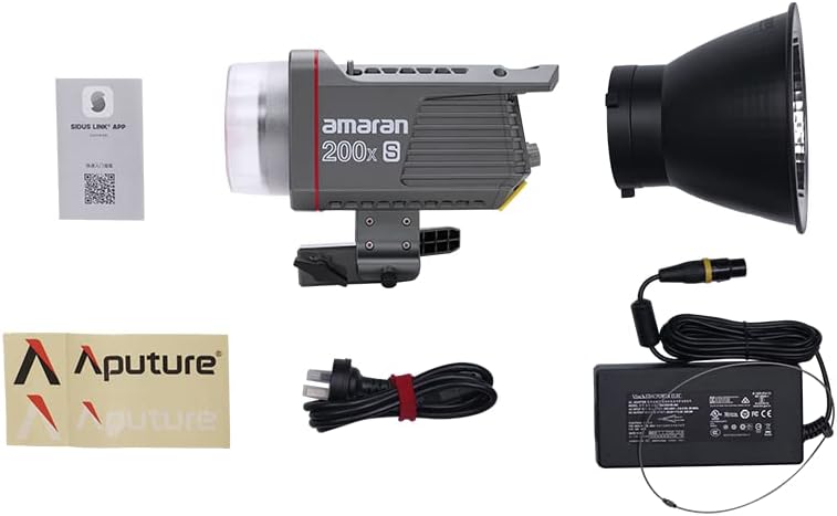 Aputure Amaran 200x S - Zweifarbige COB-Videoleuchte, Kompakte, Leichte LED Punktlichtquelle, 100W 2