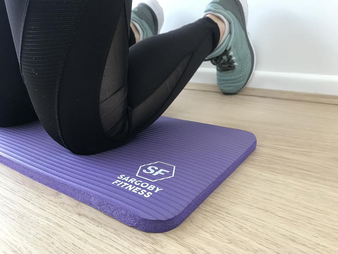 Yoga Knieschoner 15 mm dick um Knie Ellenbogen Unterarme und Handgelenke zu polstern Pilates Kniesch