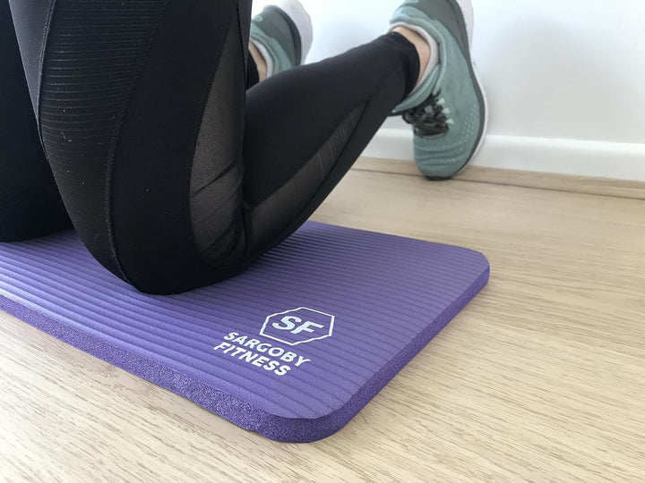 Yoga Knieschoner 15 mm dick um Knie Ellenbogen Unterarme und Handgelenke zu polstern Pilates Kniesch