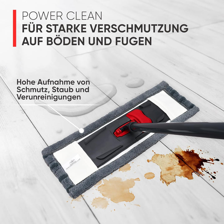 Wischmopp Bezug für Starke Verschmutzungen - Bodenwischer, Wischbezug von WOWtowelz – 40 cm Variante