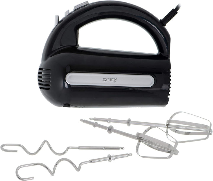 CAMRY CR 4218 Elektrischer Handrührer, 300 W, Handmixer mit 5 Arbeitsgeschwindigkeiten, Mixer mit 2