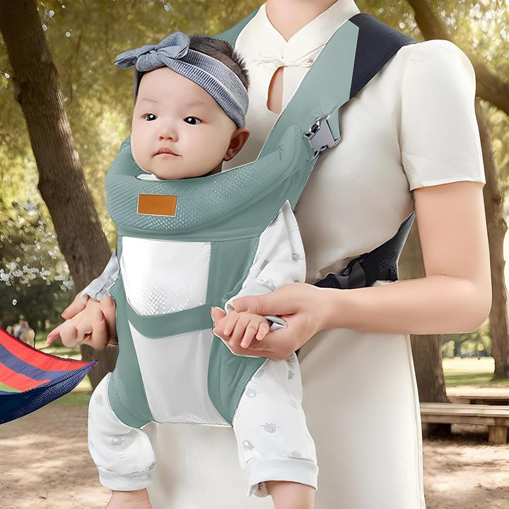 Baby Chest Carrier | Tragesitz Mit Verstellbaren Trägern | Horizontale Grössenverstellung Für Strand