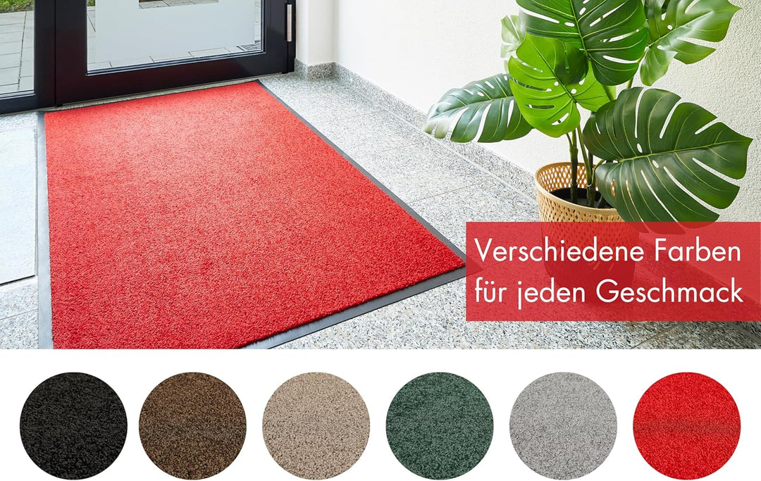 andiamo Fussmatte Verdi - rutschfeste Schmutzfangmatte innen für den Eingangsbereich - ideal als Tür