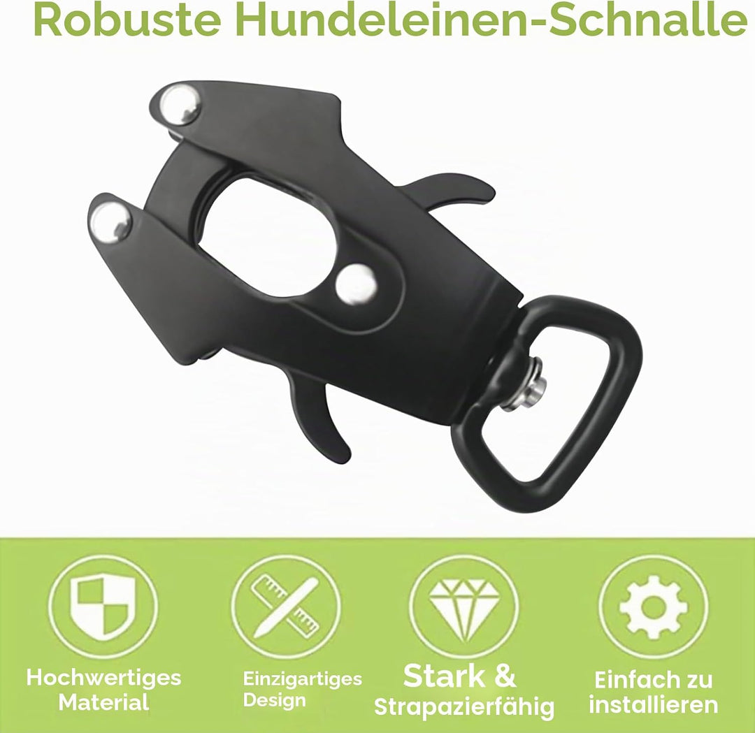 Frog Clip 2er Pack Platz Aluminium Locking Hundeleine Schnalle Drehbare Schnellverschlussschnalle Ro