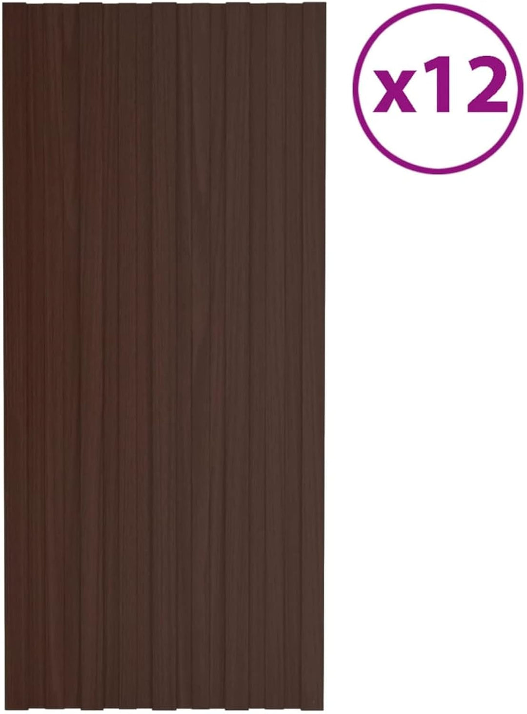 Homgoday Dachpaneele Dachblech Trapezbleche Stahlblech Metallblech Dach Platten Dachblech für Geräte