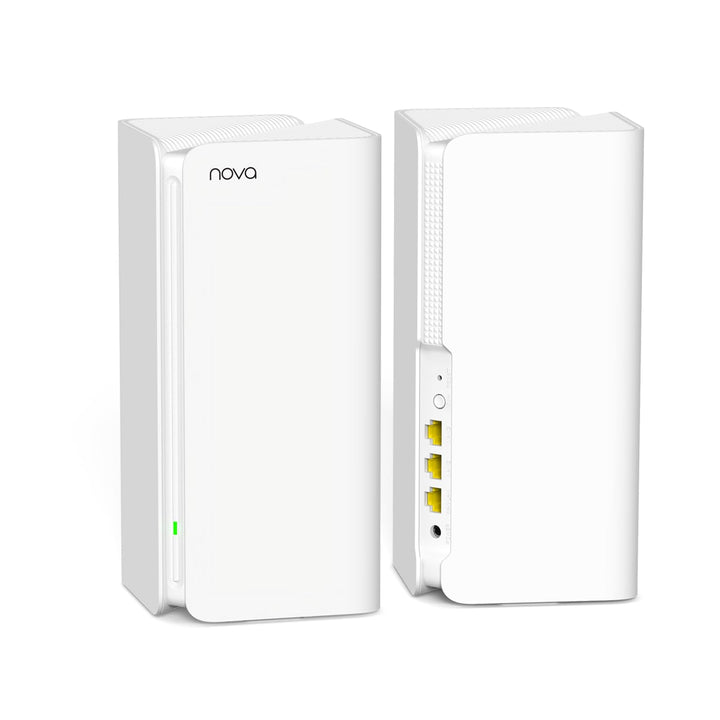 Tenda Nova MX15-Pro Mesh WLAN WiFi 6 System-AX5400 Dualband WLAN Mesh WiFi 6 System, Reichweite bis