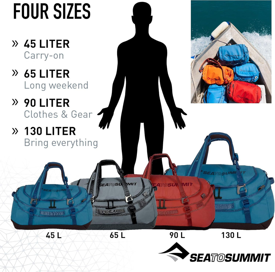 Sea to Summit Seesack Anthrazit 90 L US, Anthrazit 90 L US