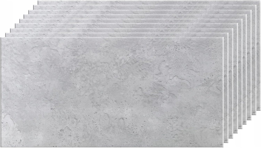 8 Stück (4m2) Wanddeko Platte Beton Imitation Wandpaneele BETONLOOK IMITATION Polystyrol XPS 100x50c