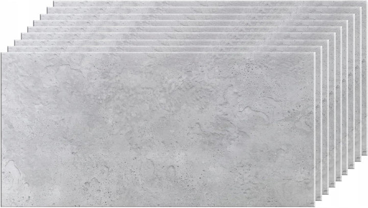 8 Stück (4m2) Wanddeko Platte Beton Imitation Wandpaneele BETONLOOK IMITATION Polystyrol XPS 100x50c