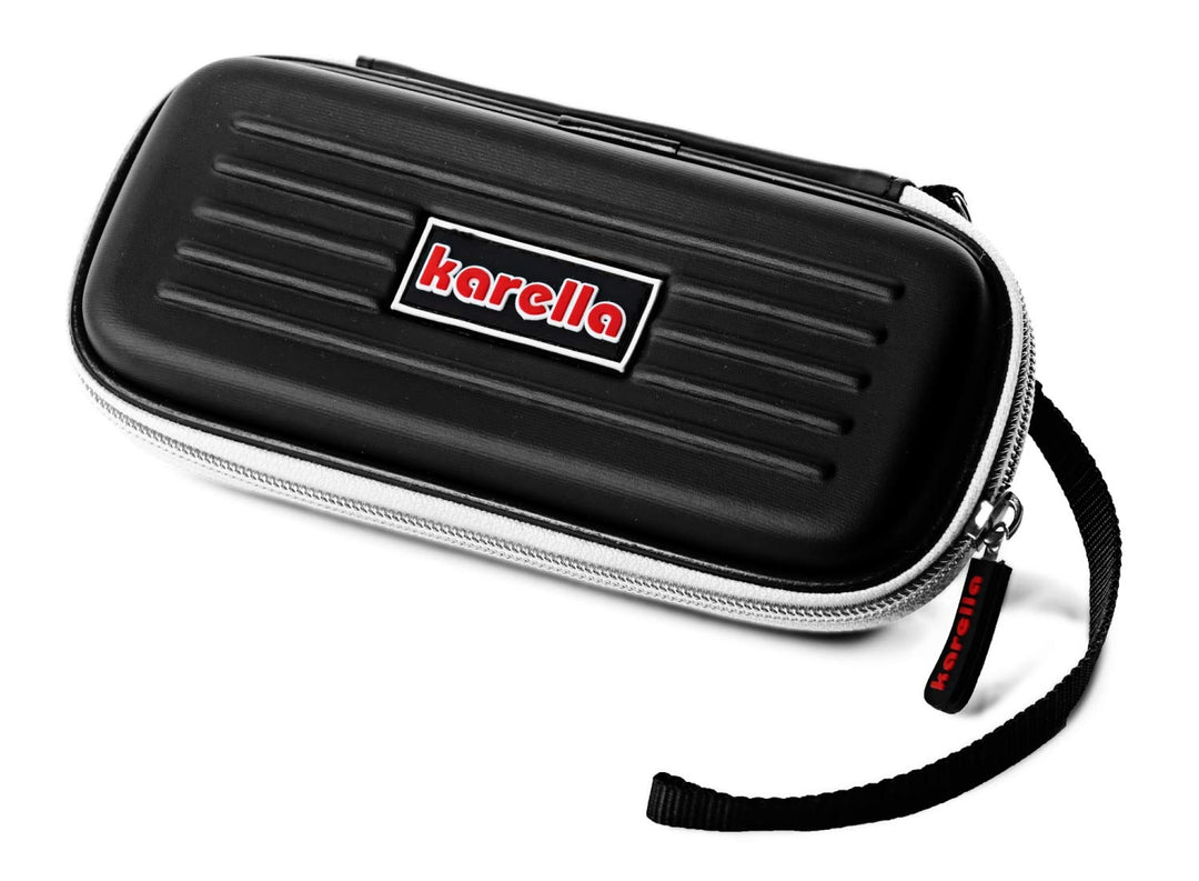 Karella Darttasche, handliches und praktisches Dartcase für 1 Satz Darts und viele Zubehör, Tasche f
