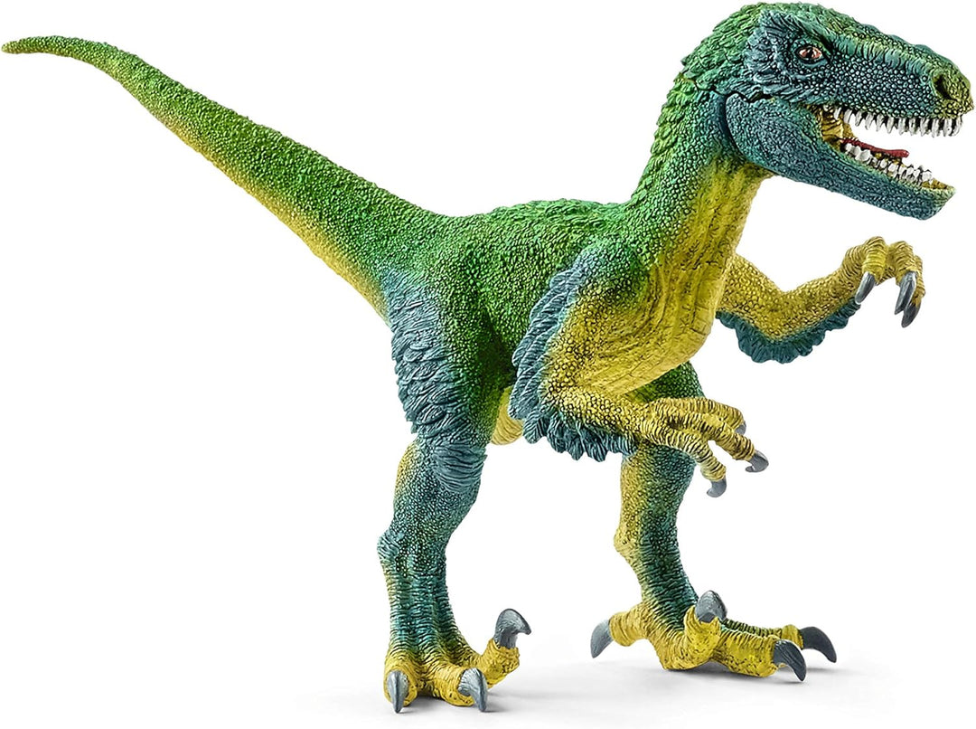 SCHLEICH 14581 Brachiosaurus, für Kinder ab 5-12 Jahren, Dinosaurs - Spielfigur & 14585 Velociraptor