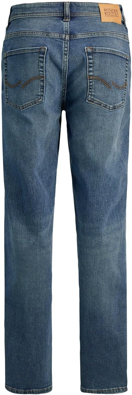 JACK & JONES Male Regular fit Jeans JJICLARK JJORIGINAL JOS 278 Regular fit Jeans 27W / 32L Blue Den