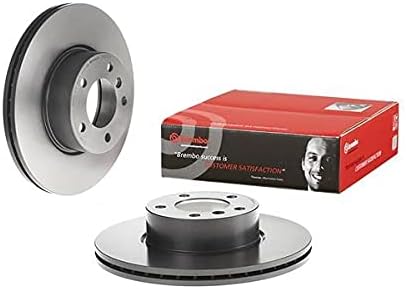 Brembo 09.B337.21 Vordere Bremsscheibe mit UV Lackierung & P 06 055 Bremsbelagsatz, Scheibenbremse -