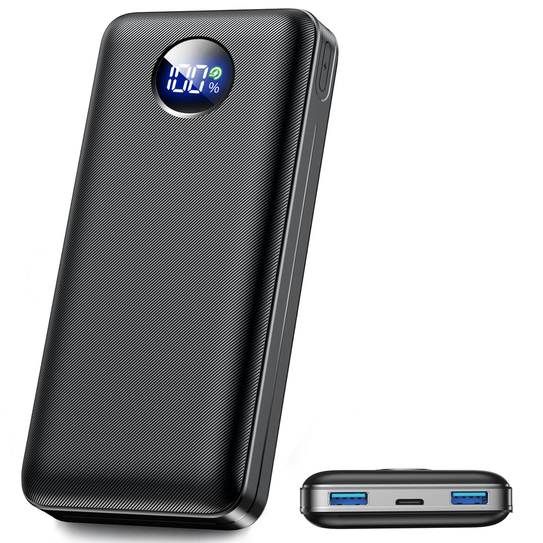 Powerbank 26800mAh, 22.5W Schnellladefunktion Externer Akku mit 3 Ausgänge (USB-C 20W PD 3.0 & QC 3.