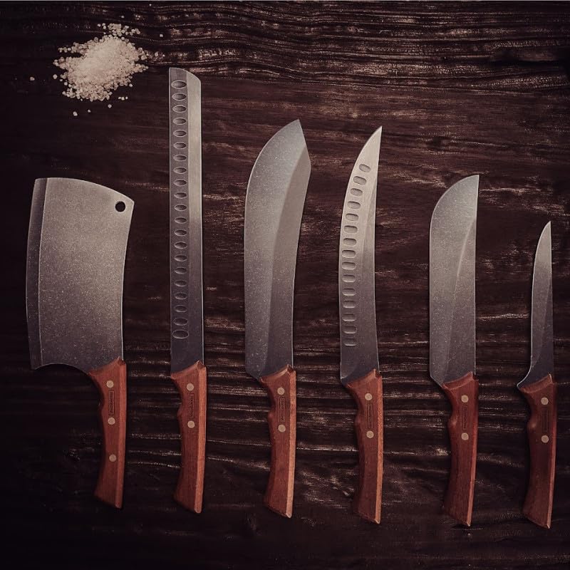 Tramontina CHURRASCO BLACK Fleischmesser, Klingenlänge 20 cm