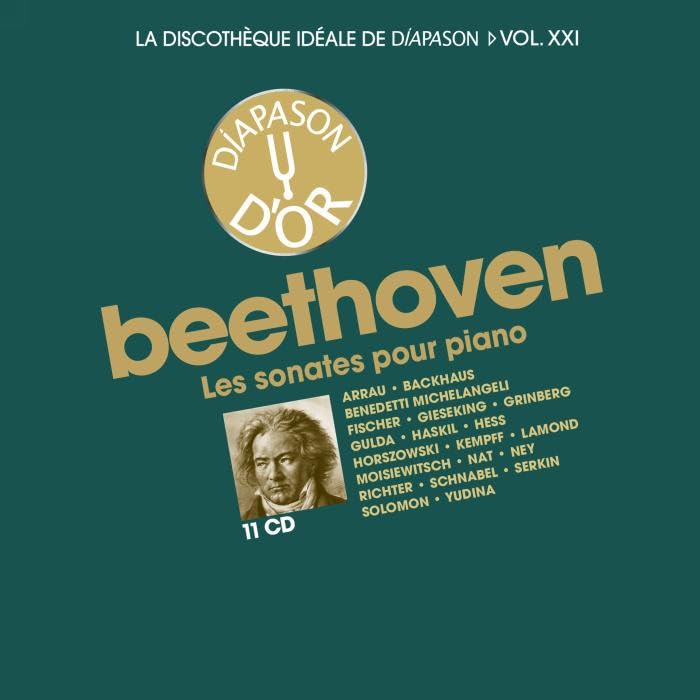 La discothèque idéale de Diapason, vol. 21 / Beethoven : Les sonates pour piano., Audio-CD