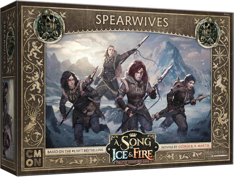 Cool Mini or Not - A Song of Ice and Fire: Spearwives Expansion - Miniaturspiel Free Folk Free Folk