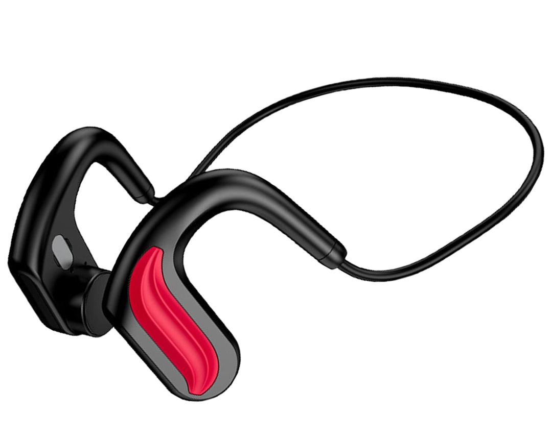 knochenschall kopfhörer Bluetooth 5.0 Knochenschall Kopfhörer,Kabelloser mit Mikrofon für Sport Höre