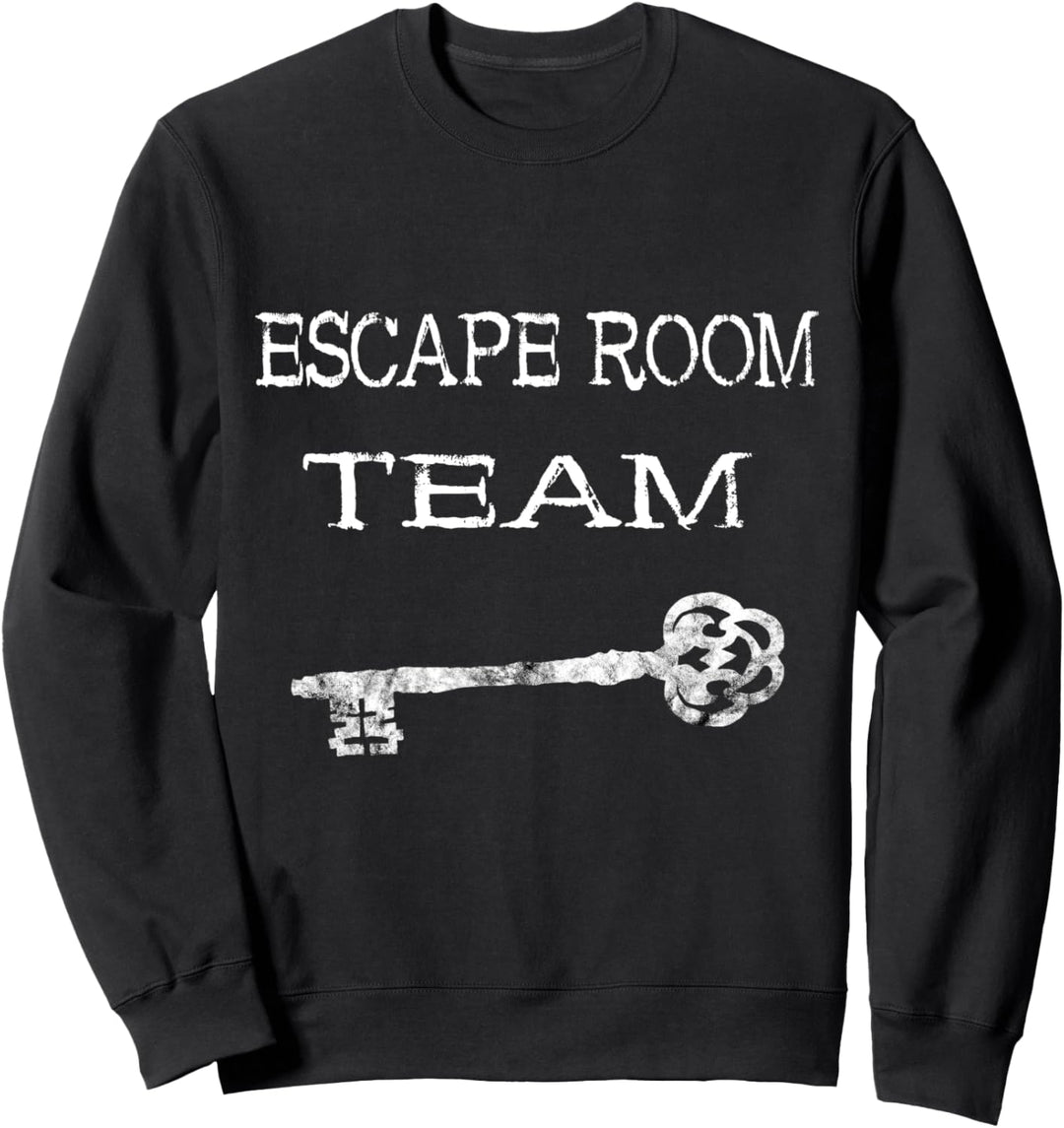 Escape Room Team Exit Rooms Rätsel Crew Gruppen Spieler Sweatshirt