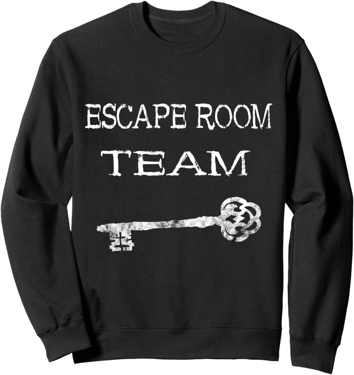 Escape Room Team Exit Rooms Rätsel Crew Gruppen Spieler Sweatshirt