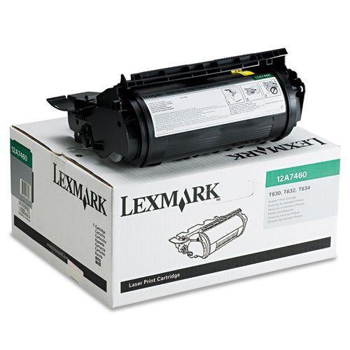 Lexmark 12 A7460 Toner Schwarz