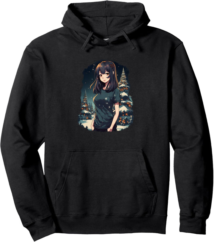 Anime Weihnachts Design zu Weihnachten Pullover Hoodie