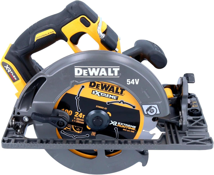 DEWALT DCS579NT-XJ, 54 V, Gelb-Schwarz, DCS579NT-XJ-Sierra Circular escobillas XR FLEXVOLT 54V sin c