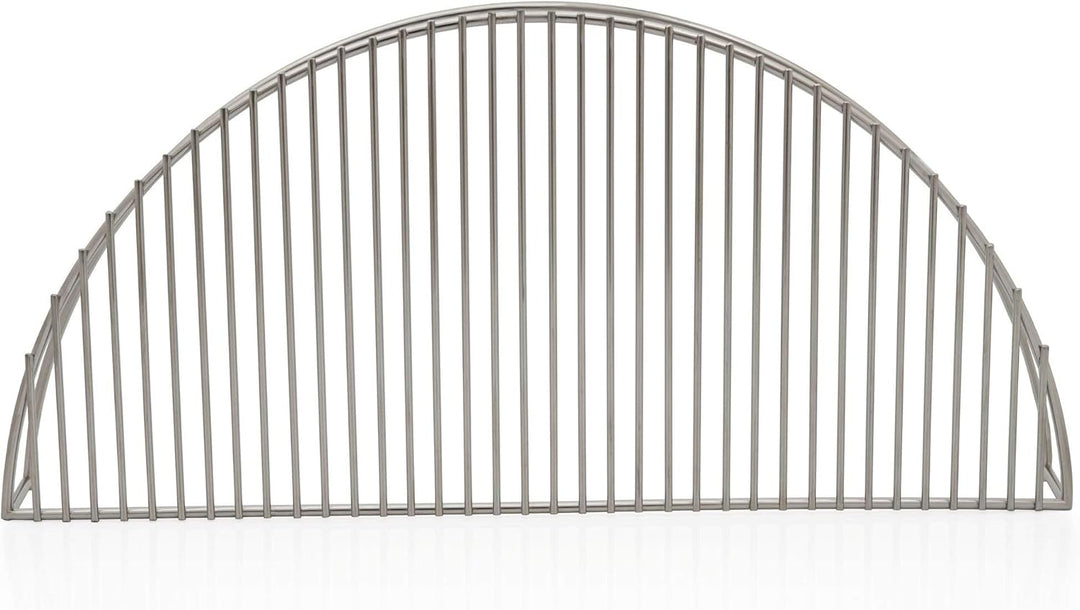 BBQ-Toro Edelstahl Warmhalterost rund | 54,5 x 25,5 x 7,5 cm | passend für Ø 57 cm Kugelgrill | Gril