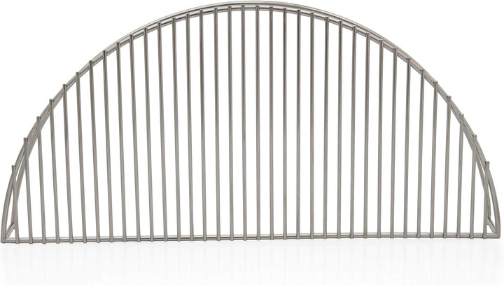 BBQ-Toro Edelstahl Warmhalterost rund | 54,5 x 25,5 x 7,5 cm | passend für Ø 57 cm Kugelgrill | Gril