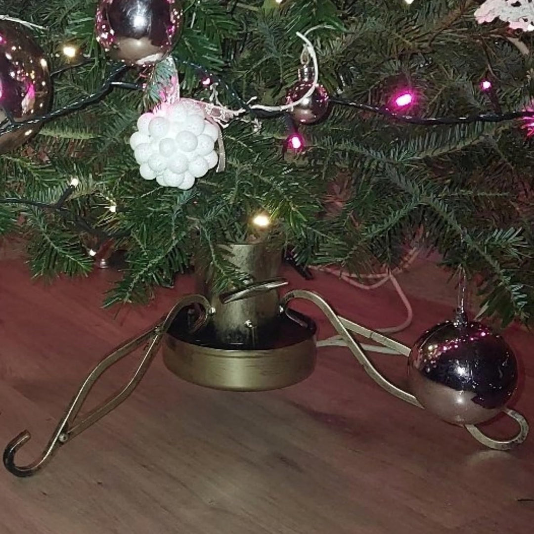 Weihnachtsbaumständer - Christbaumständer mit Wassertank - aus Metall, Stabil - Durchmesser des Stam
