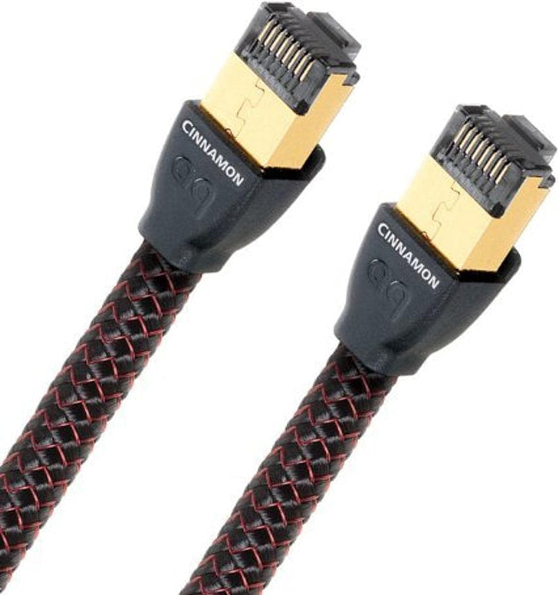 AudioQuest 0,75 m RJ/E Cinnamon Netzwerkkabel 0,75 m Cat7 schwarz – Netzwerkkabel (0,75 m, Cat7, RJ-