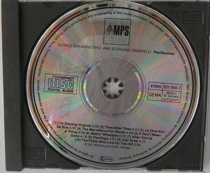 Reunion, Audio-CD