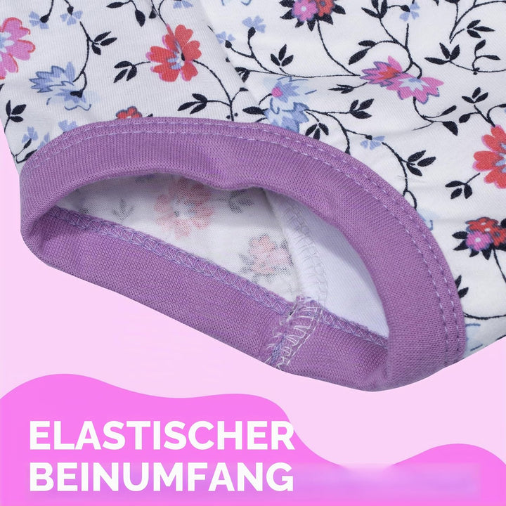 BIG ELEPHANT 10er Pack Töpfchen Trainingshose für Kleinkinder, Baumwolle Mädchen Trainingsunterhosen
