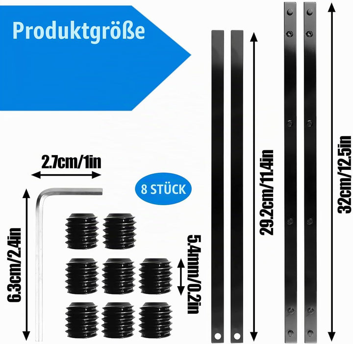 2 Paar Führungsschienenverbinder für Makita Führungsschiene P-45777,Vorhangschiene Verbinder,für Lan